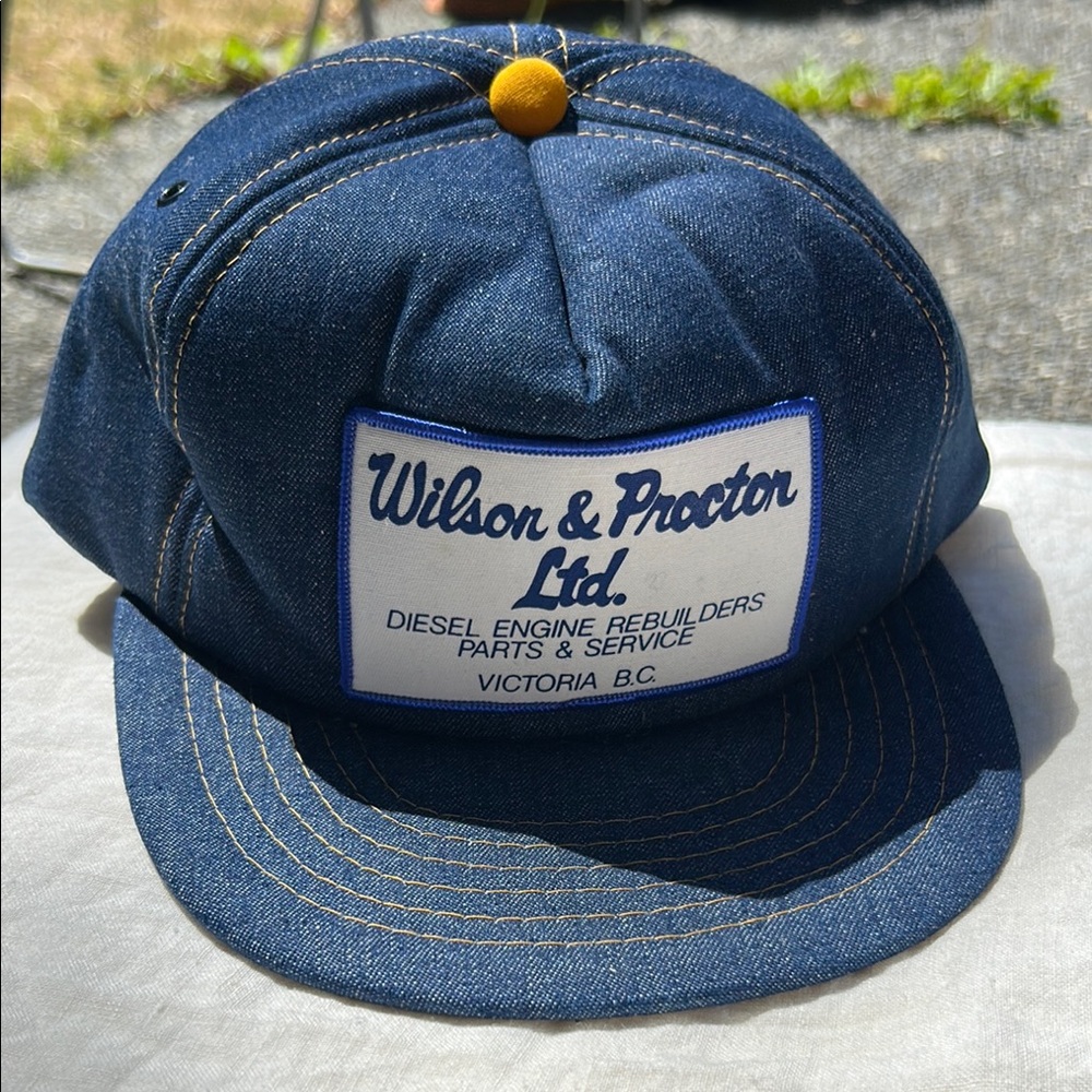Wilson & Proctor Ltd. Denim Cap